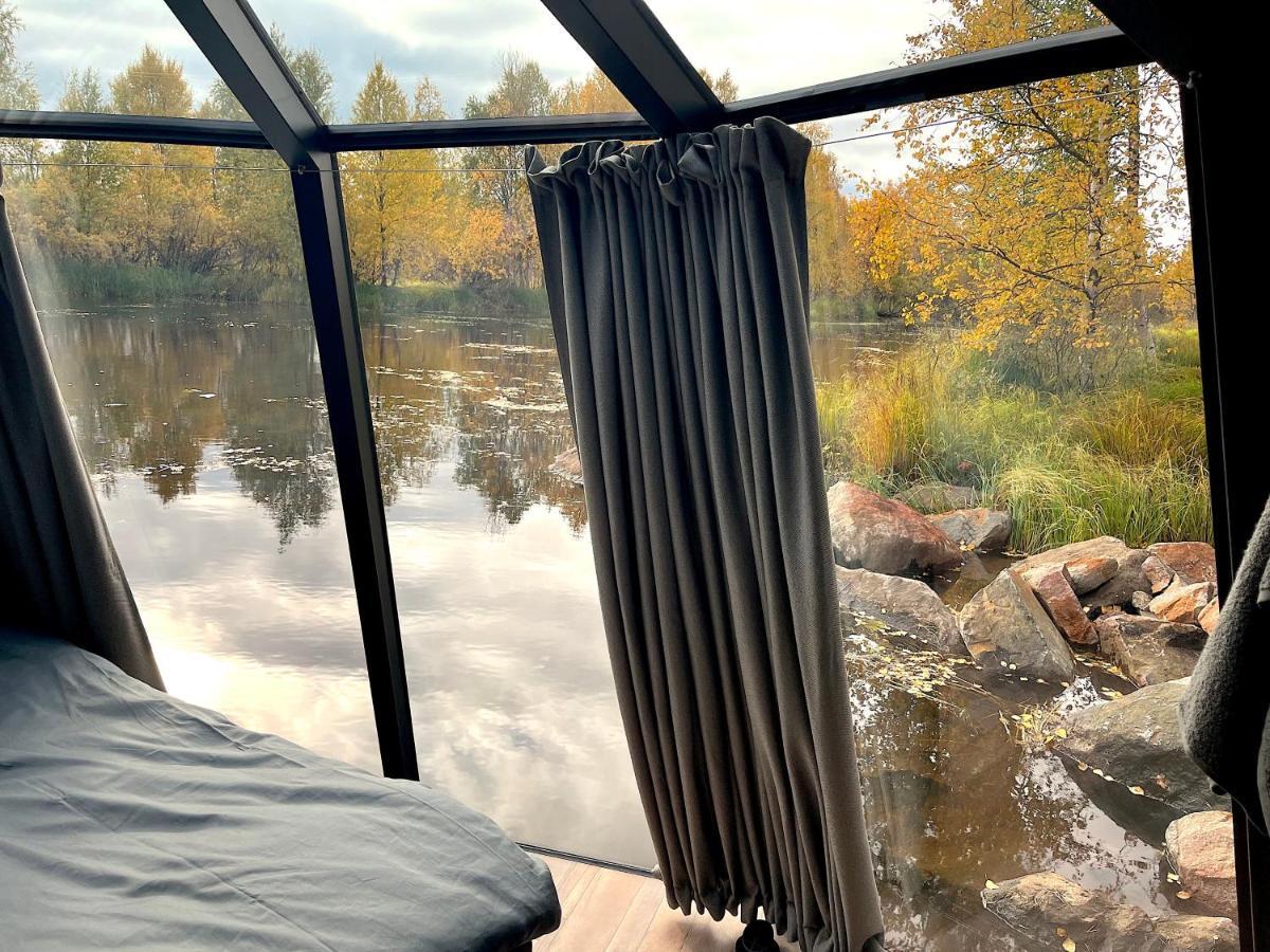 Aurora Igloo With Private Hot Tub By Invisible Forest Lodge Rovaniemi Exterior photo